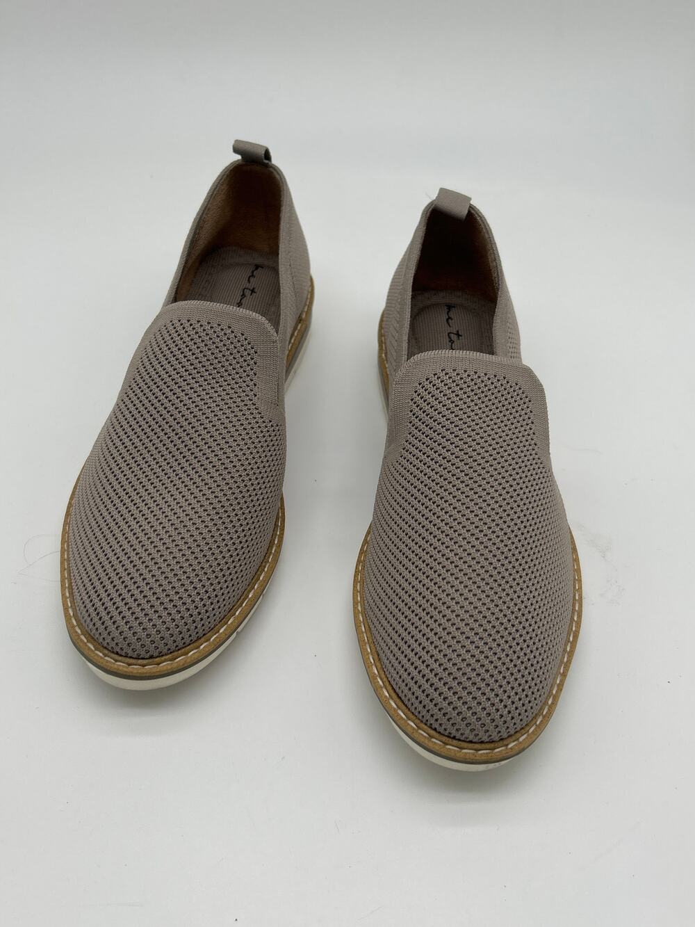 Adam Tucker by Me Too Alana Stretch Slip-On Taupe Loafer Size 7.5 Casual